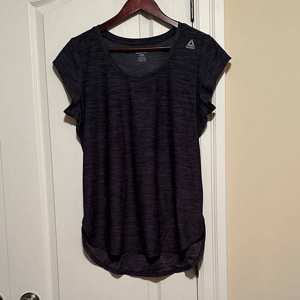 Reebok Women’s Black Heather Performance T-Shirt